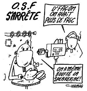 O.S.F s’arrte